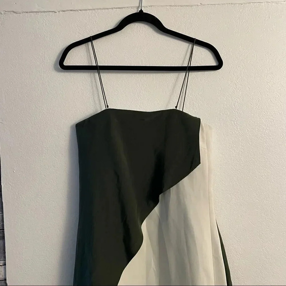 Narciso Rodríguez green cascade formal dress - Picture 16 of 16